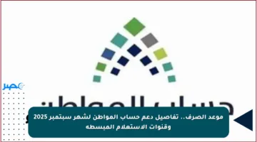 موعد الصرف.. تفاصيل دعم حساب المواطن لشهر سبتمبر 2025 وقنوات الاستعلام المبسطة